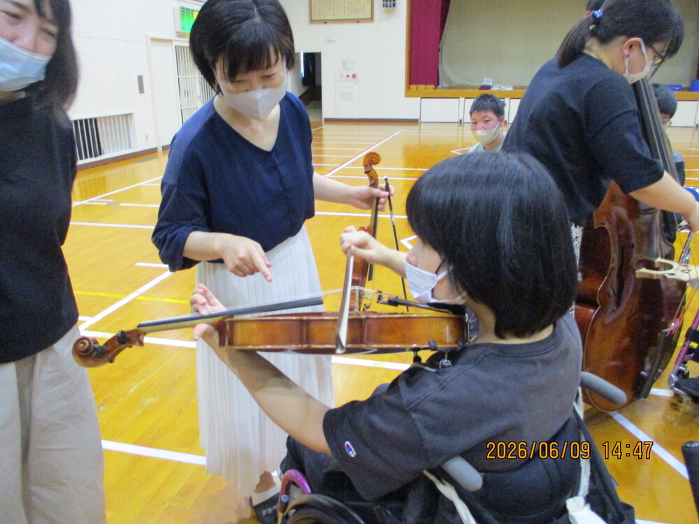 弦楽器のワークショップ